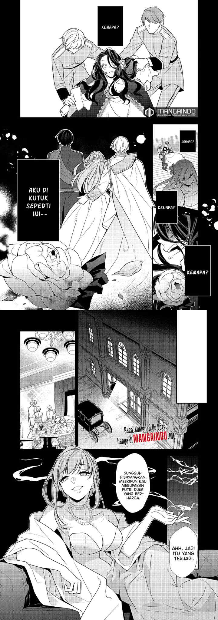Danzaisareta Akuyaku Reijou wa, Gyakkou shite Kanpeki na Akujo wo Mezasu chapter 1.1 halaman 6