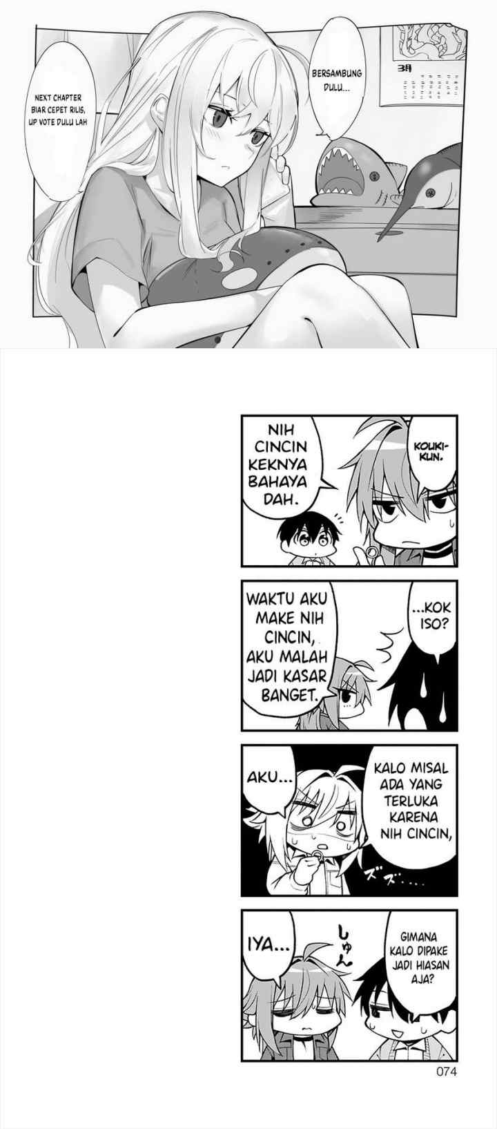Akanabe-sensei wa Tereshirazu chapter 28 halaman 8
