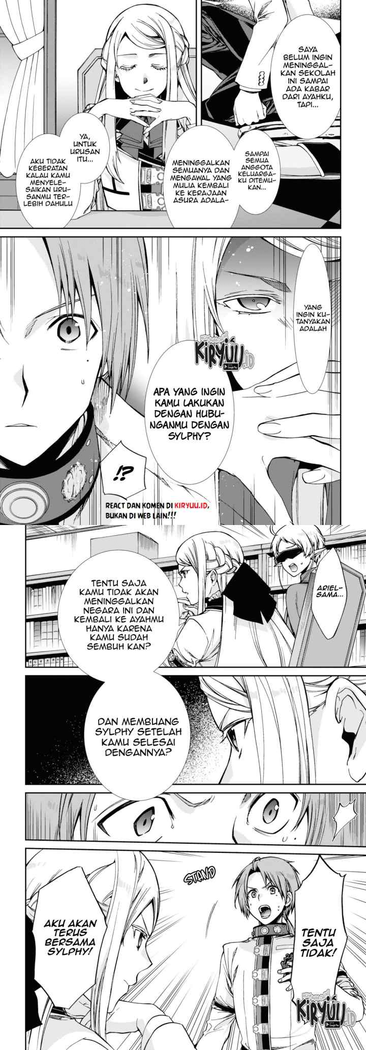 Mushoku Tensei: Isekai Ittara Honki Dasu chapter 77 halaman 10