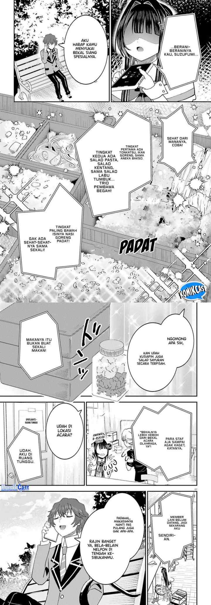 Ore no Haitoku Meshi o Onedari Sezu ni Irarenai, Otonari no Top Idol-sama chapter 10 halaman 4