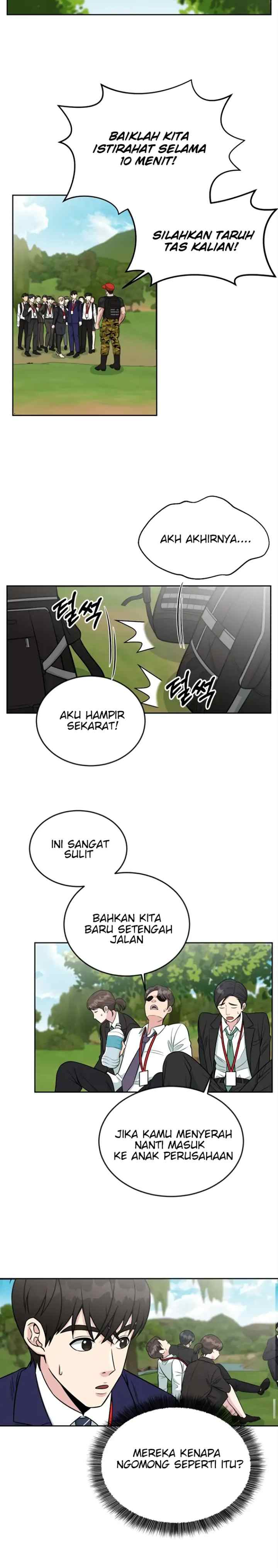 Reincarnated as a New Employee chapter 7 halaman 9