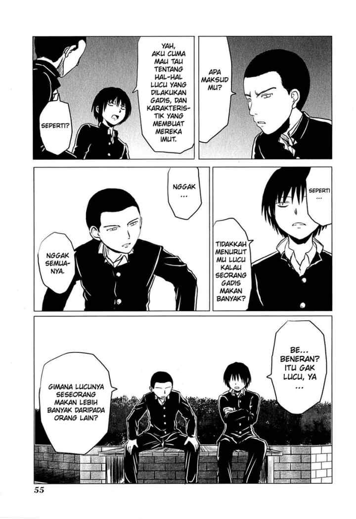 Danshi Koukousei no Nichijou chapter 74 halaman 4