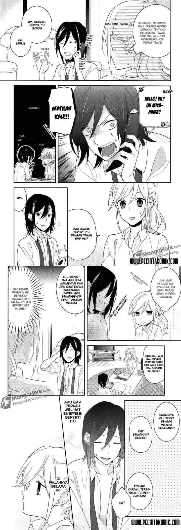 Horimiya chapter 17 halaman 12