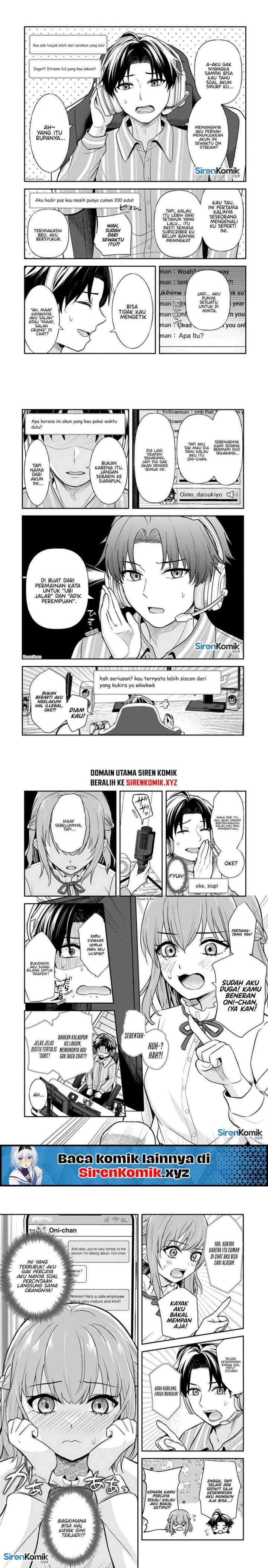 Aori-kei Game Haishinsha (Hatachi), Haishin no Kiri Wasure ni Yori Ii Hito Baresuru chapter 4 halaman 8