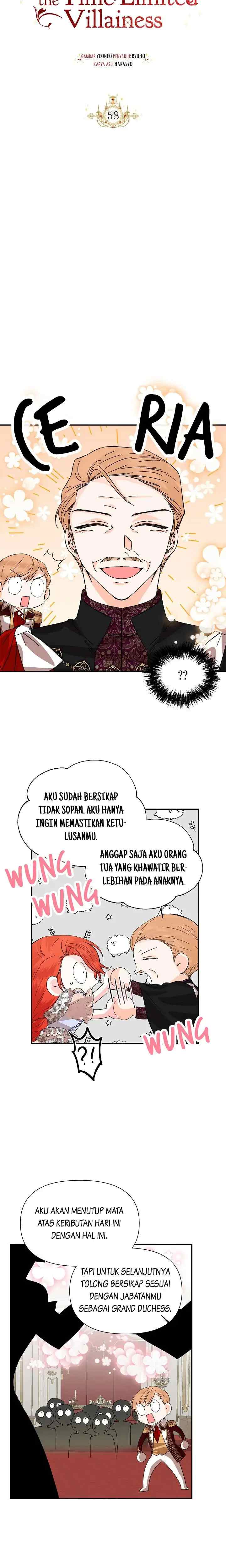 Happy Ending for the Time-Limited Villainess chapter 58 halaman 14