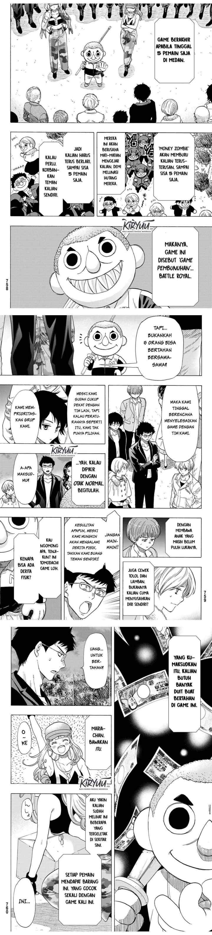 Tomodachi Game chapter 67 halaman 5