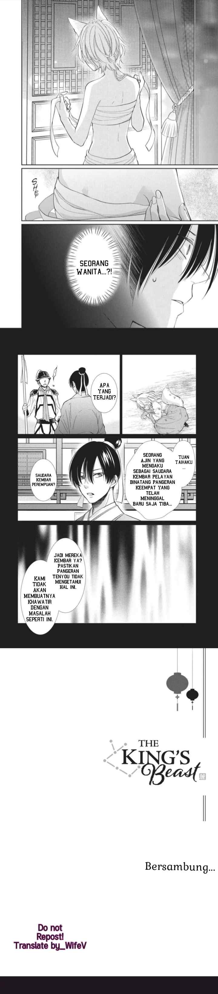 Ou no Kemono chapter 4 halaman 14