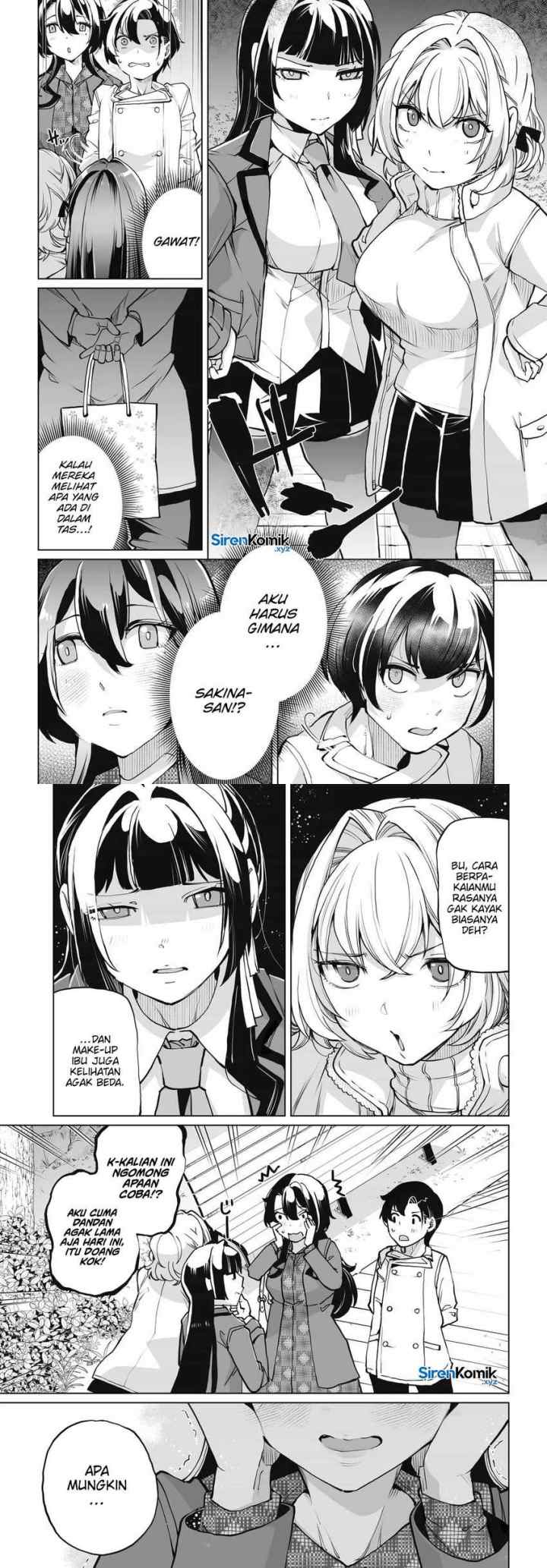 Otoko Girai na Bijin Shimai wo Namae mo Tsugezu ni Tasuketara Ittai Dounaru? chapter 22 halaman 7