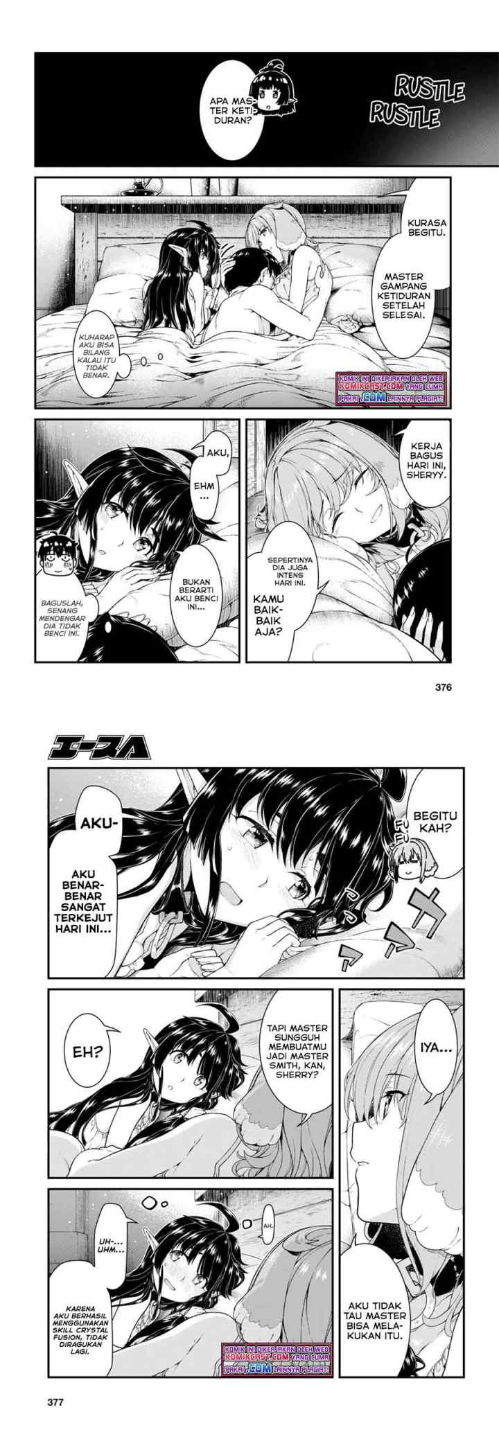 Isekai Meikyuu de Harem wo chapter 54 halaman 11