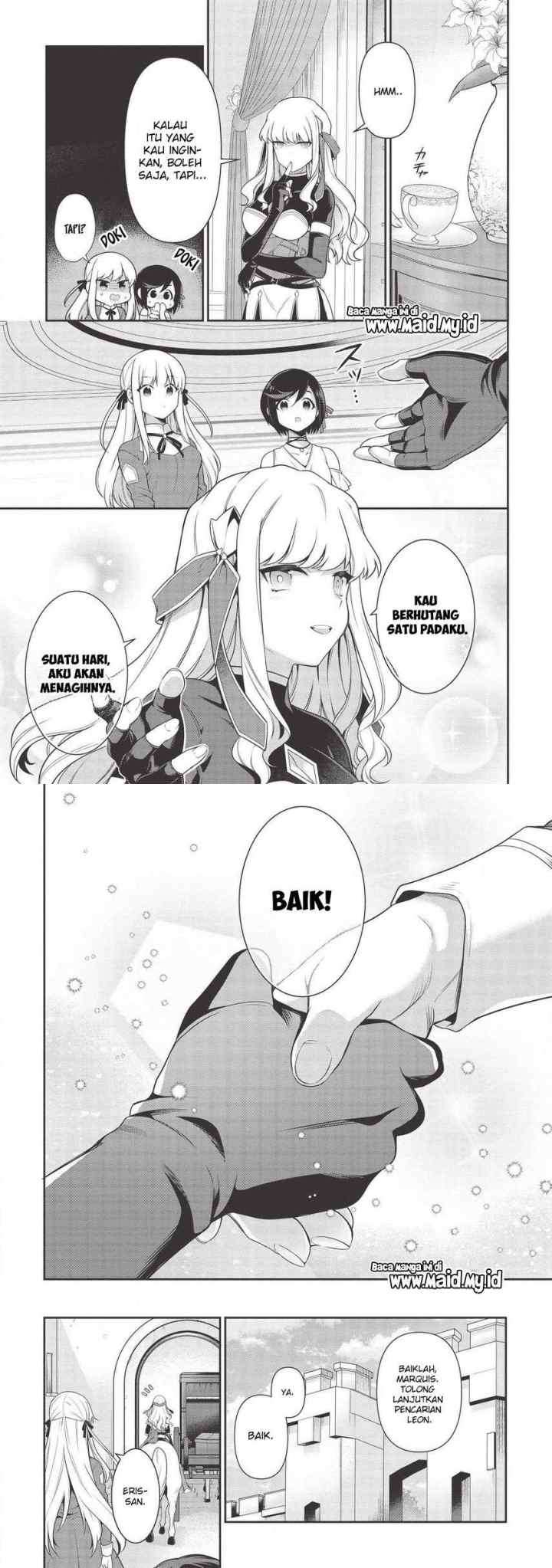 Eiyuu-ou, bu o Kiwameru tame tensei su - Soshite, Sekai Saikyou no Minarai Kishi ♀~ chapter 11 halaman 4