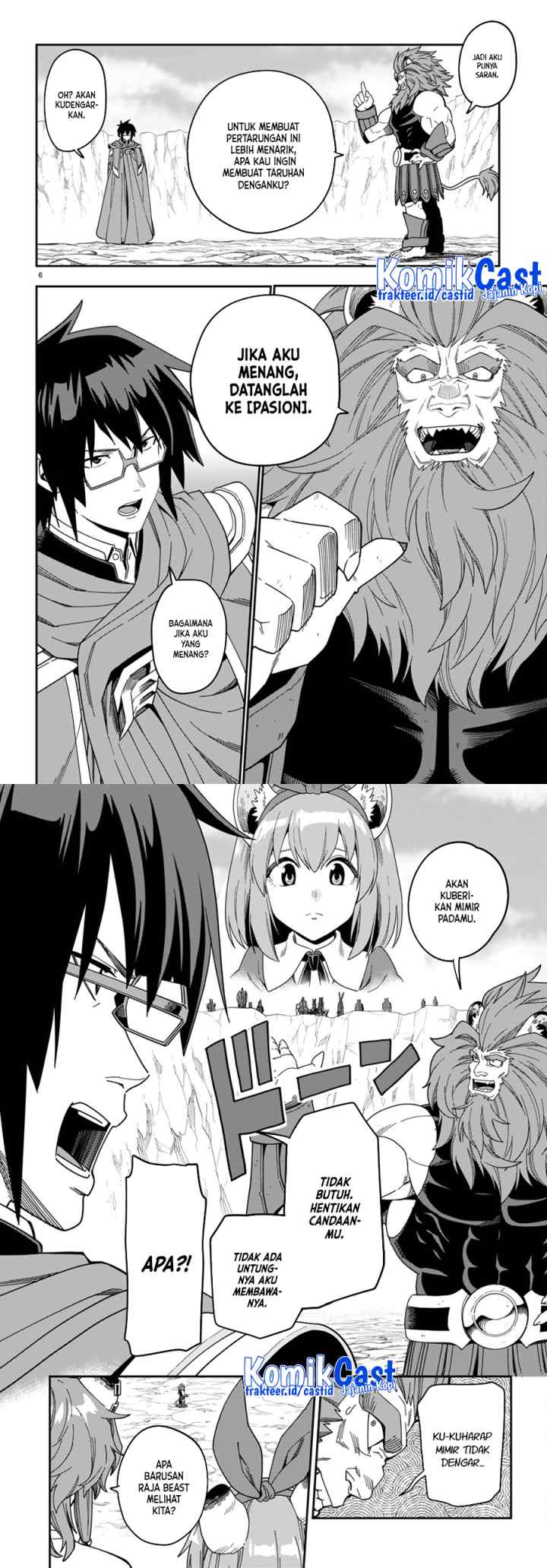 Konjiki no Moji Tsukai: Yuusha Yonin ni Makikomareta Unique Cheat chapter 91 halaman 5
