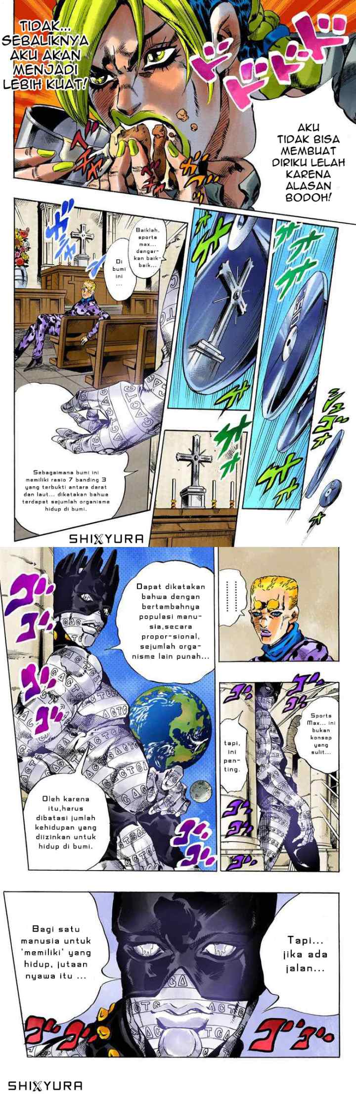 JoJo no Kimyou na Bouken - Stone Ocean chapter 58 halaman 5