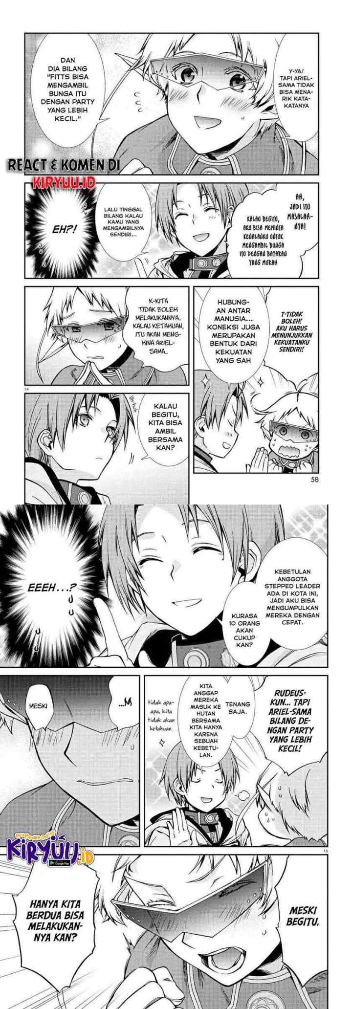 Mushoku Tensei: Isekai Ittara Honki Dasu chapter 73 halaman 9