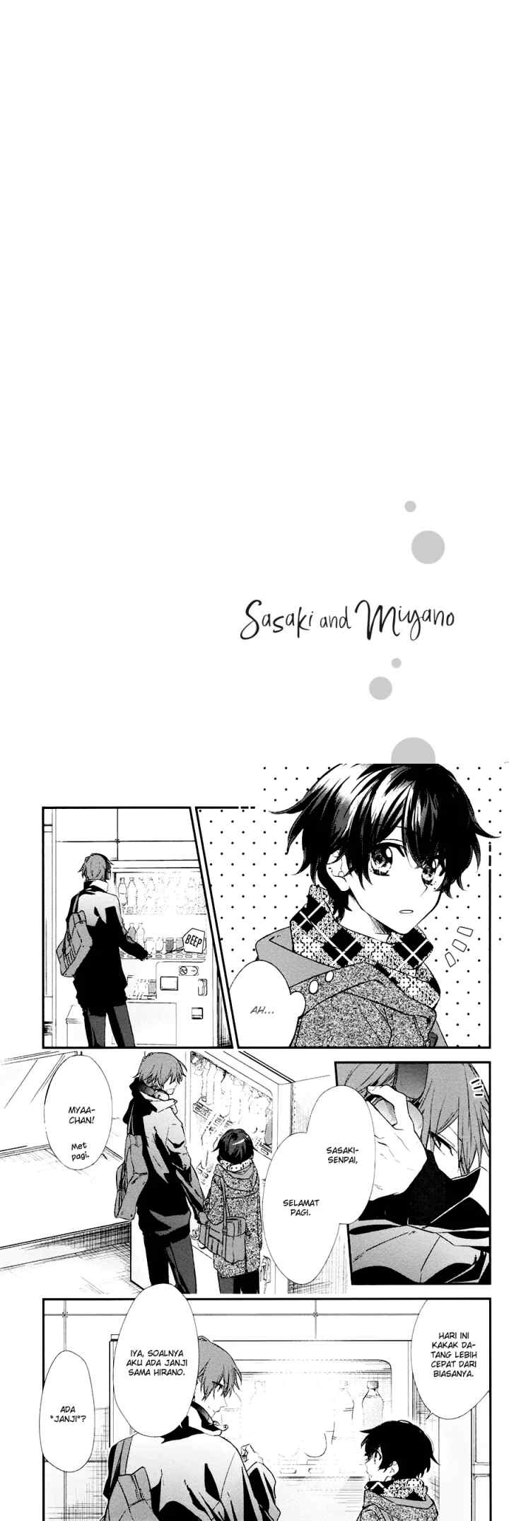 Sasaki to Miyano chapter 8 halaman 4