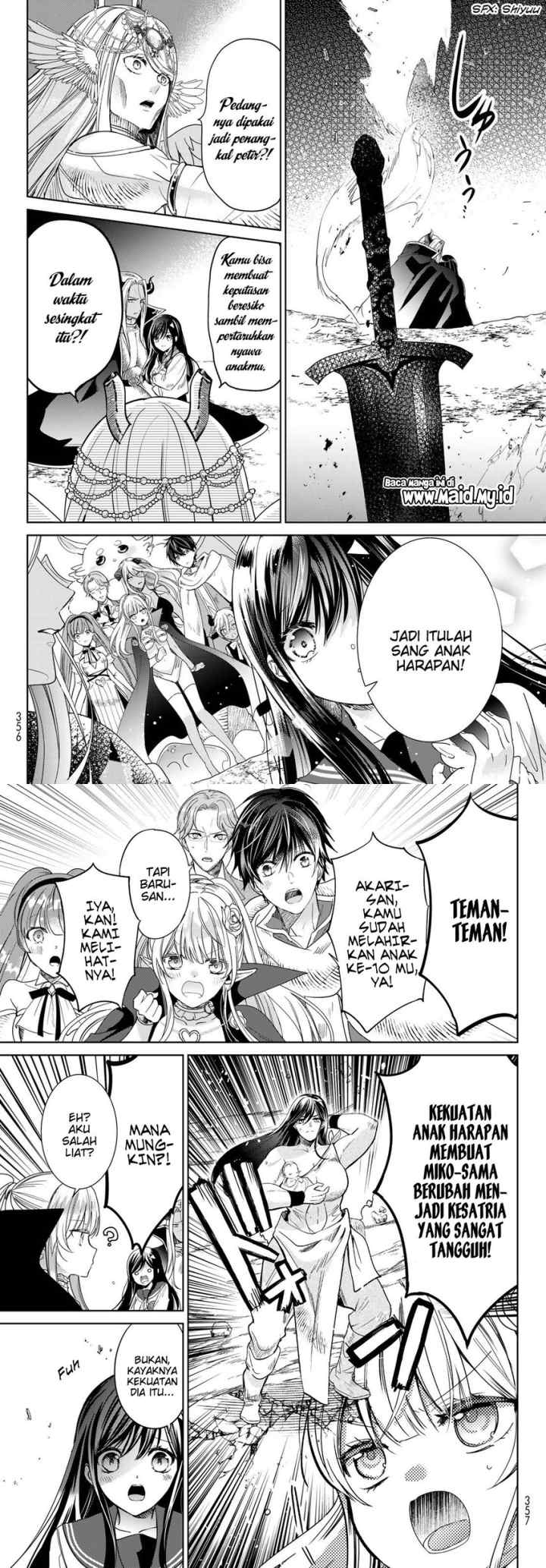 Isekai de Saikyo Mao no Kodomotachi no Mama ni Natchaimashita chapter 37.1 halaman 9