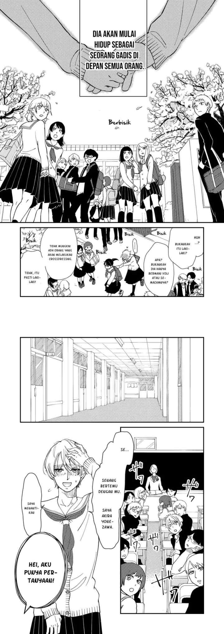 Kanojo ni Naritai Kimi to Boku chapter 1 halaman 7