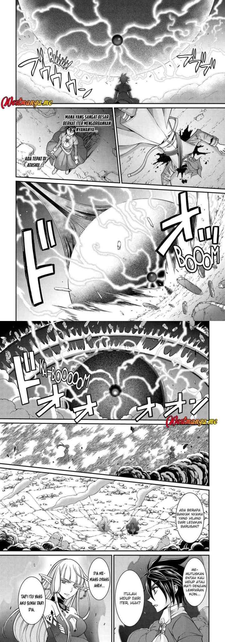 Shikkoku Tsukai no Saikyo Yusha Nakama Zen'in ni Uragira Retanode Saikyo no Mamono chapter 94 halaman 8