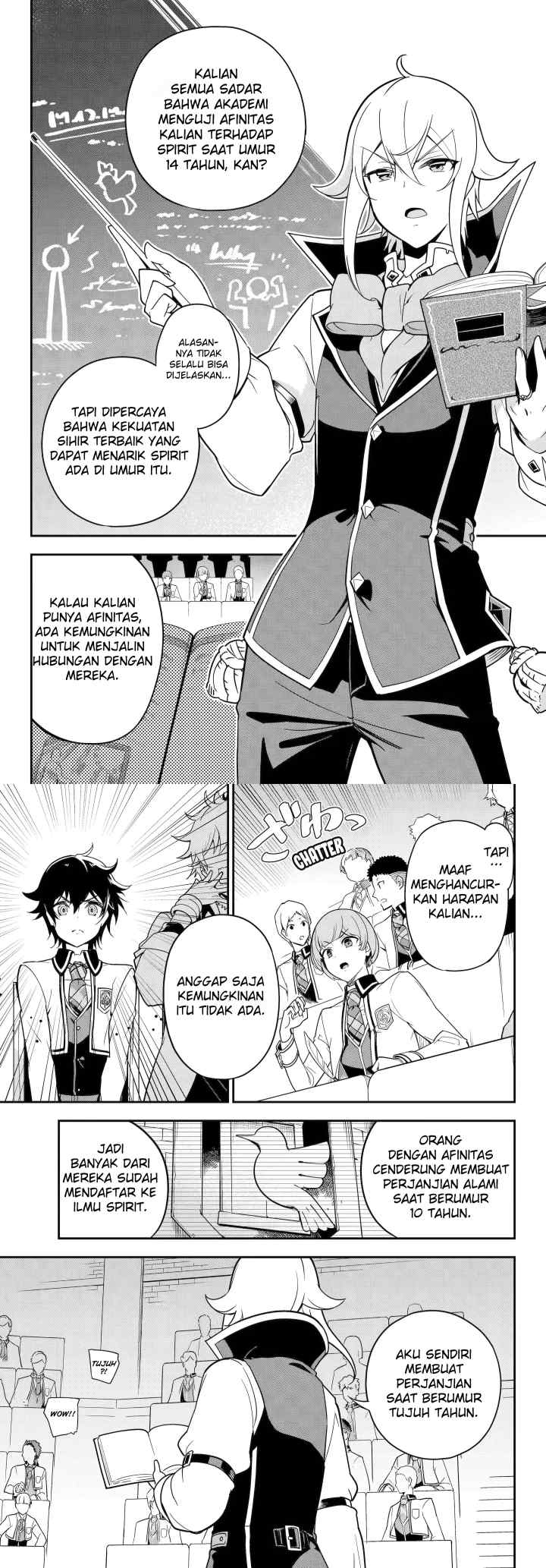 Chichi wa Eiyuu Haha wa Seirei Musume no Watashi wa Tenseisha chapter 44 halaman 4