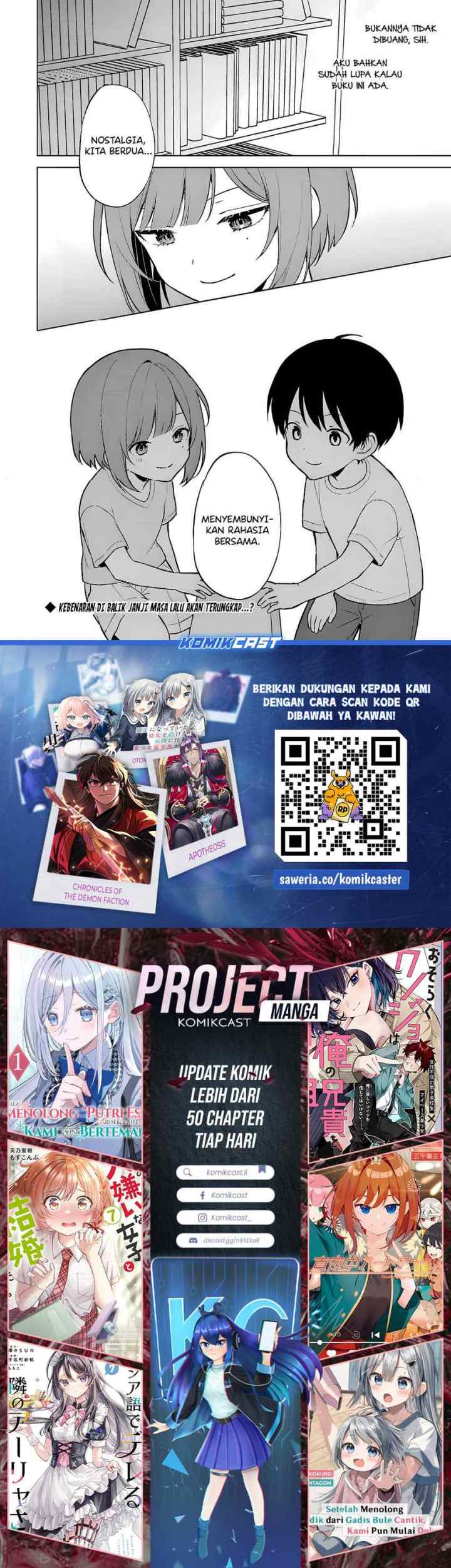 Chikan Saresou ni Natteiru S-kyuu Bishoujo wo Tasuketara Tonari no Seki no Osanajimi datta chapter 67 halaman 14