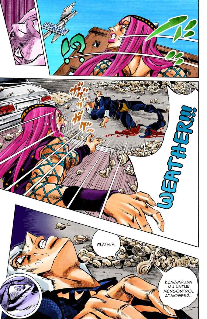 JoJo no Kimyou na Bouken - Stone Ocean chapter 133 halaman 13