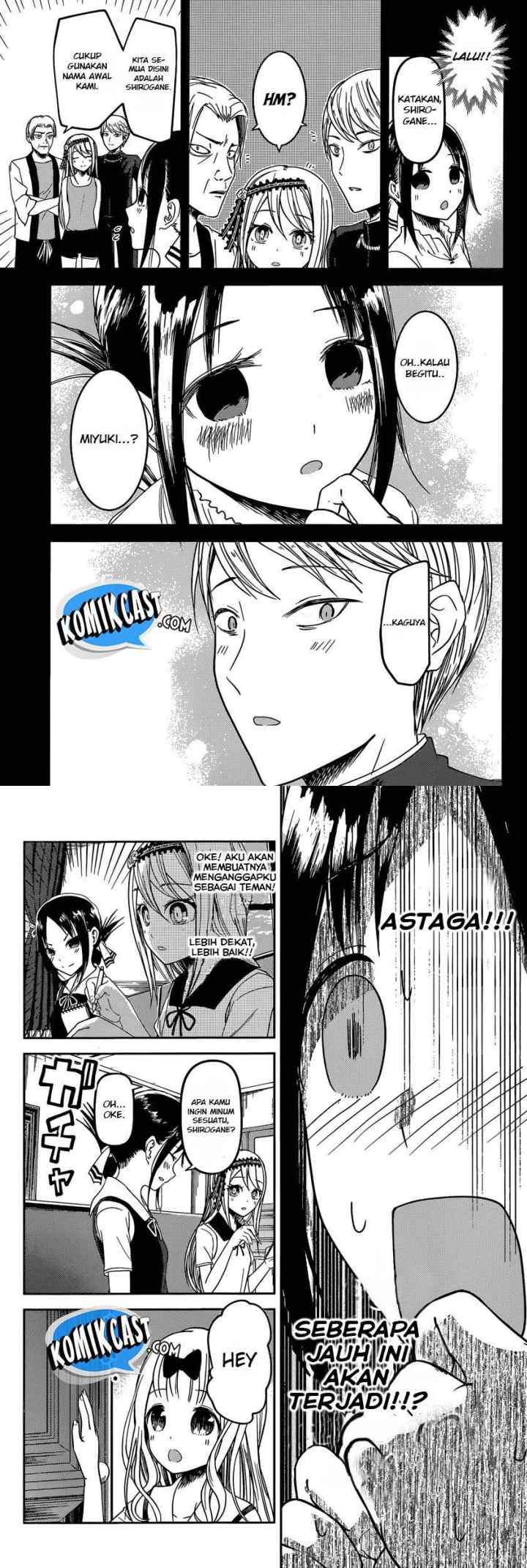 Kaguya-sama wa Kokurasetai: Tensai-tachi no Renai Zunousen chapter 39 halaman 7