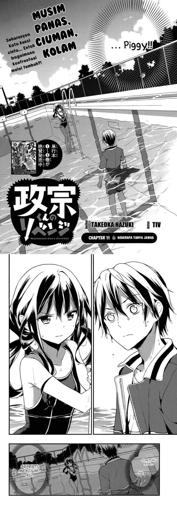 Masamune-kun no Revenge chapter 11 halaman 4