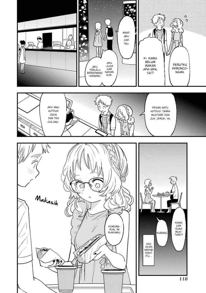 Sukinako ga Megane wo Wasureta chapter 74.1 halaman 4