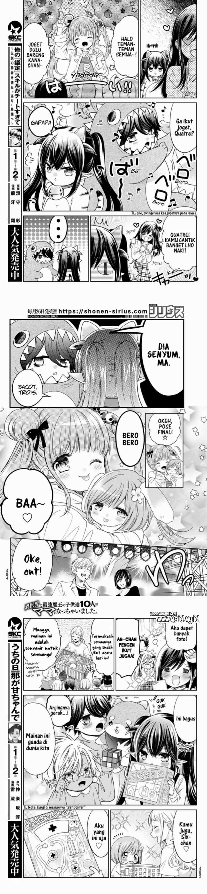 Isekai de Saikyo Mao no Kodomotachi no Mama ni Natchaimashita chapter 22 halaman 5