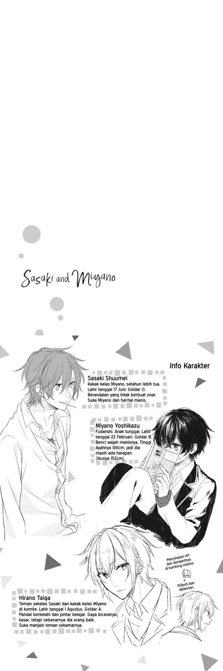 Sasaki to Miyano chapter 12.5 halaman 9