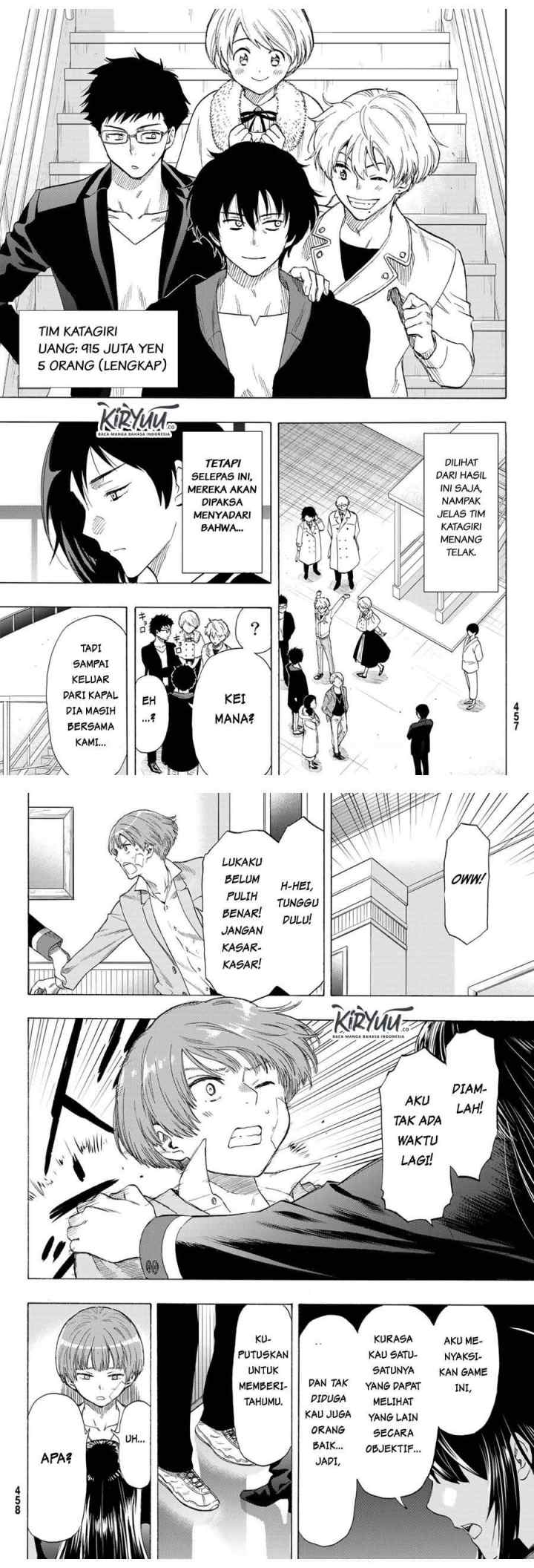Tomodachi Game chapter 66 halaman 13