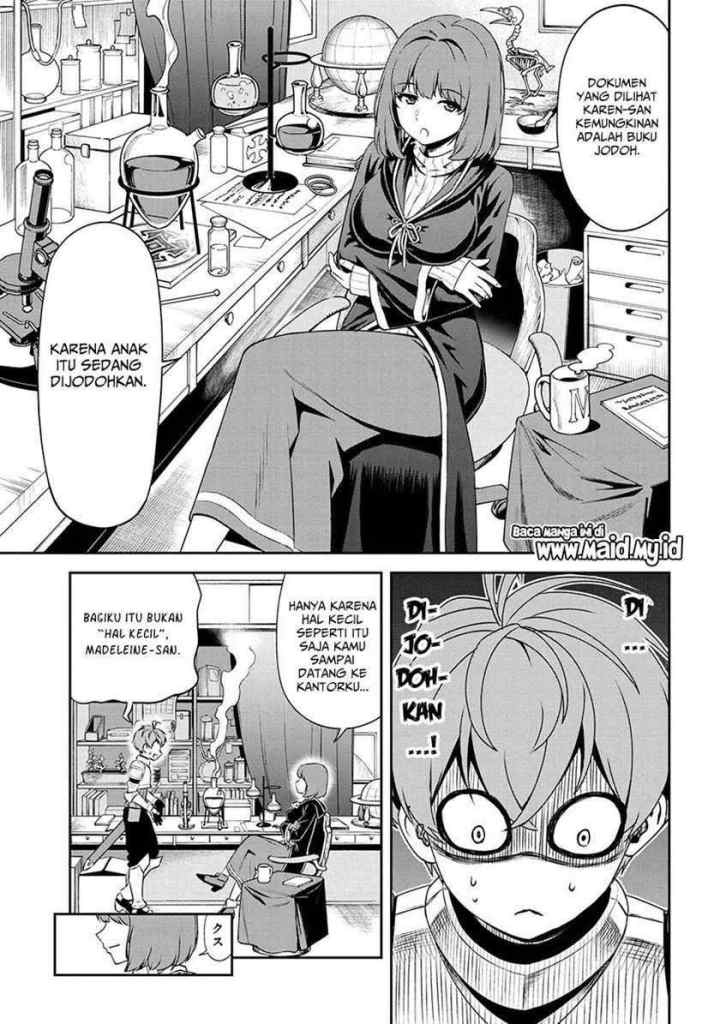 Toshiue Elite Onna Kishi Ga Boku No Mae De Dake Kawaii chapter 7.1 halaman 9