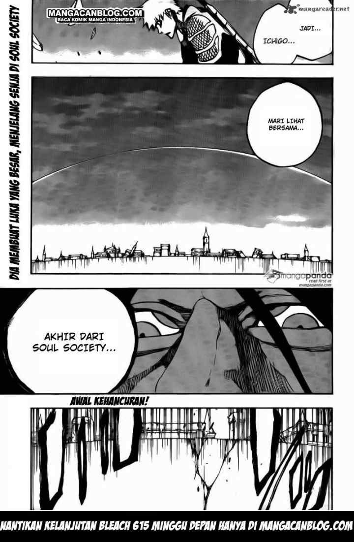 Bleach chapter 614 halaman 17