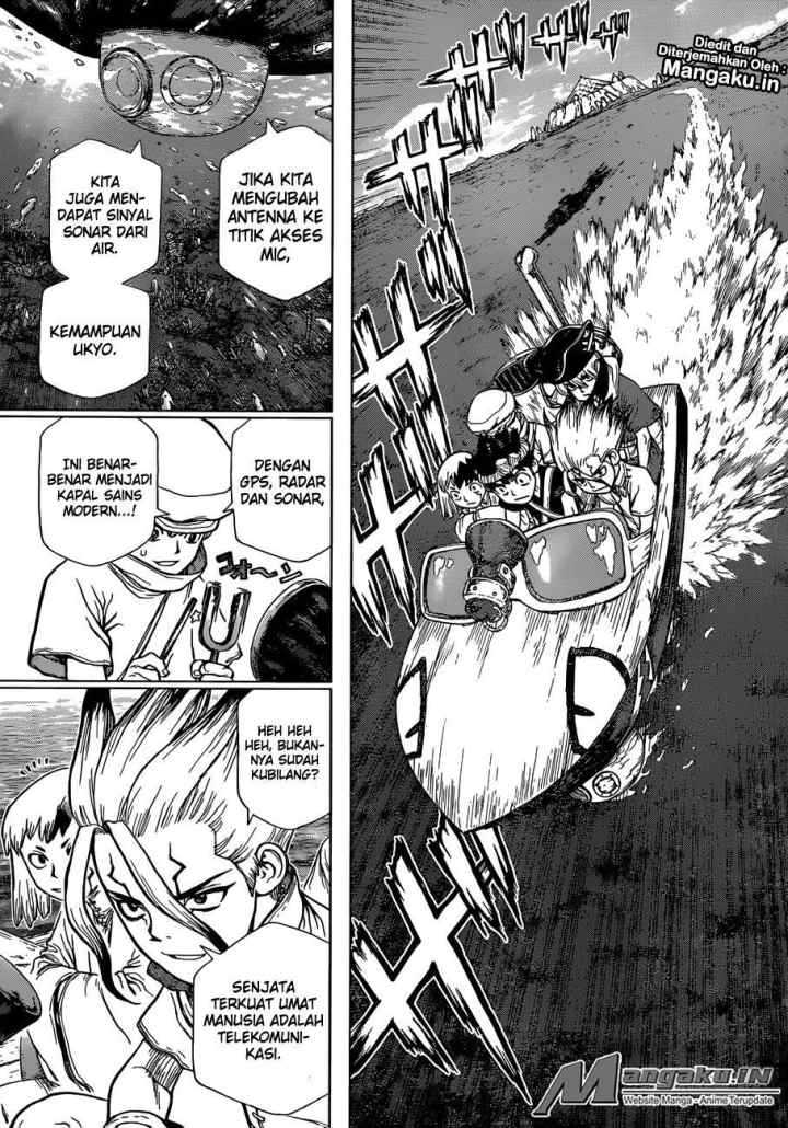 Dr. Stone chapter 96 halaman 17