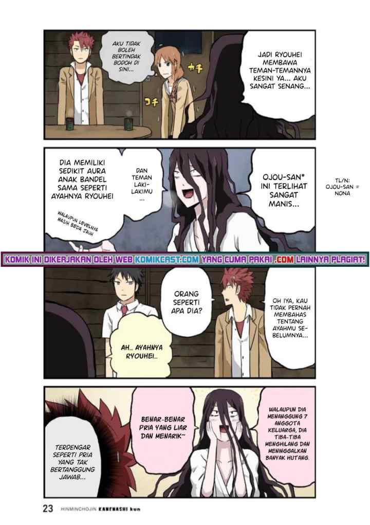 Hinmin Choujin Kanenashi-kun chapter 28 halaman 8