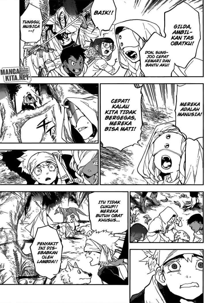 Yakusoku no Neverland chapter 144 halaman 10