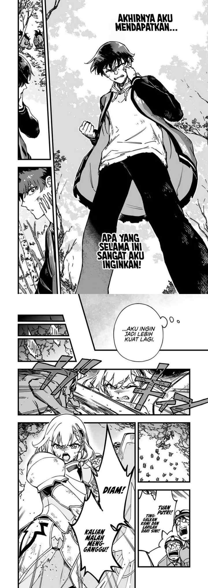 Yuusha Party kara Oidasareta Fuguushoku [Wanashi] Yunikku Sukiru [Yajirushi] de Saikyou ni Naru chapter 1 halaman 14
