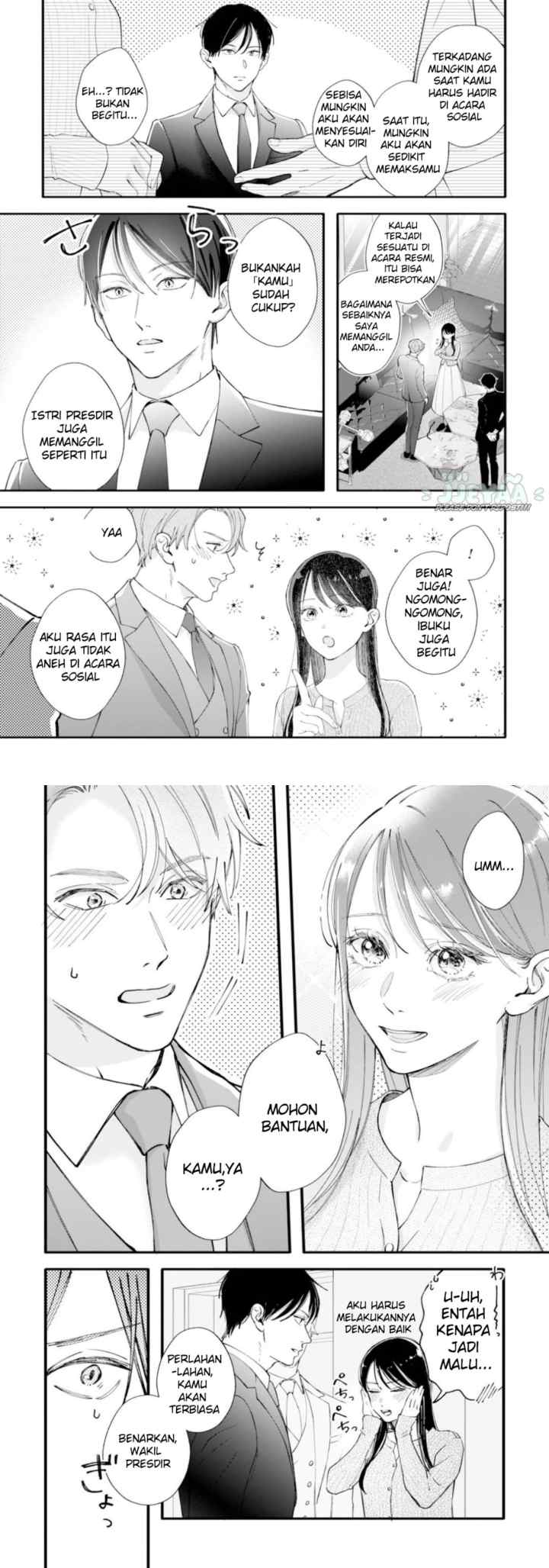 Marriage Cinderella: Hirowareta Hanayome wa Ichizu na Fuku Shachou ni Dekiaisareru chapter 3 halaman 15