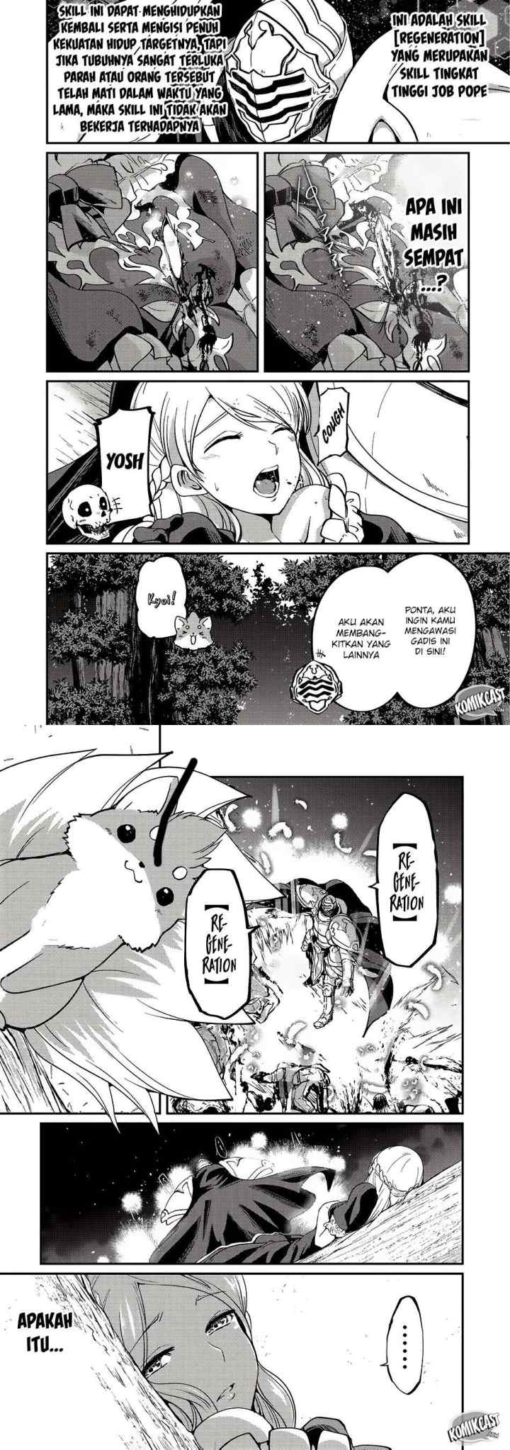 Gaikotsu Kishi-sama, Tadaima Isekai e Odekakechuu chapter 12 halaman 8