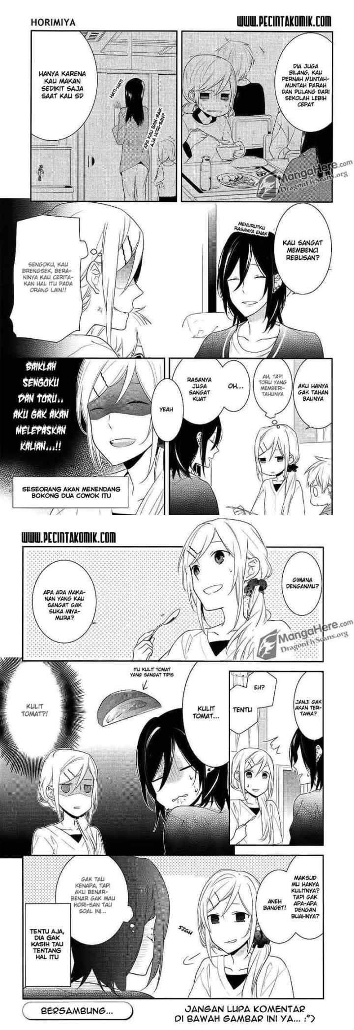 Horimiya chapter 15 halaman 14