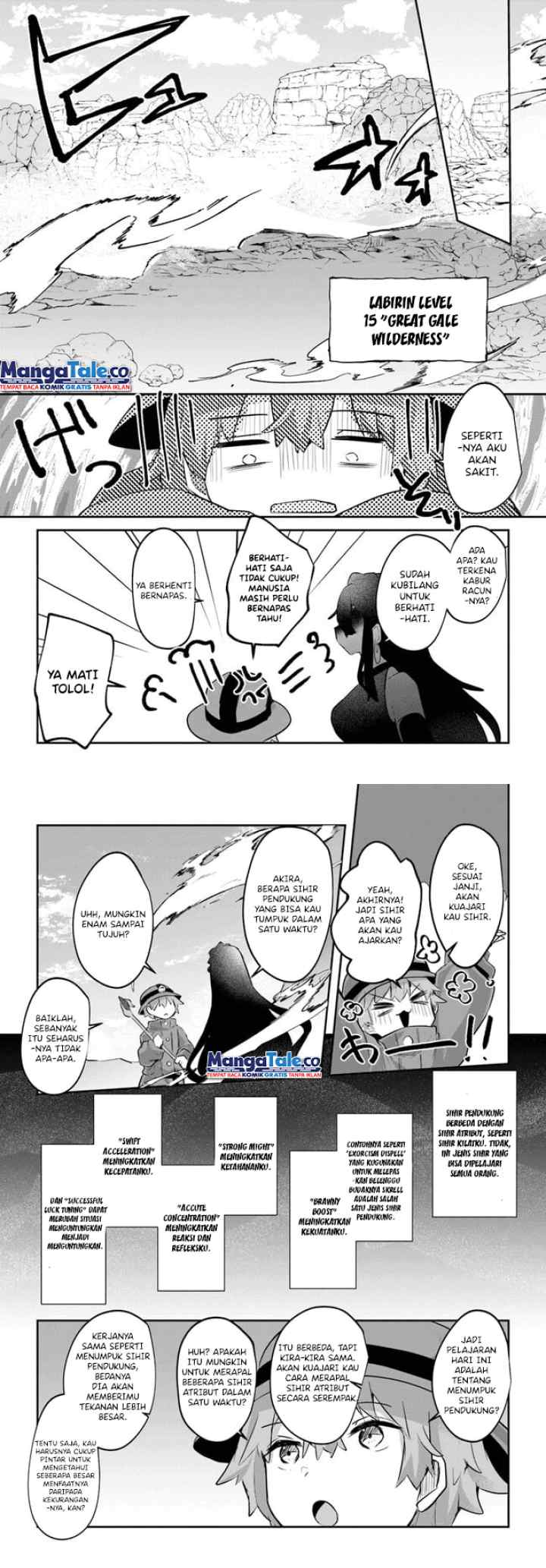 Houkago no Meikyuu Boukensha: Nippon to Isekai wo Ikiki Dekiru You ni Natta Boku wa Level Up ni Isoshimi Masu chapter 5 halaman 14