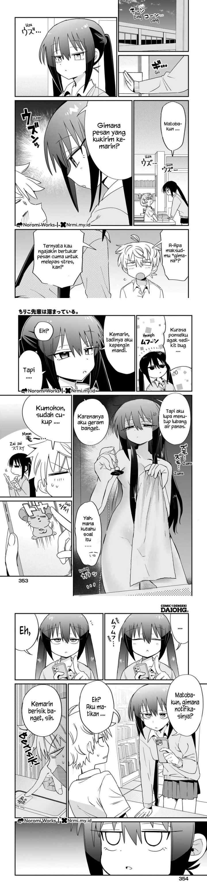 Chiriko-senpai wa Tamatteiru chapter 4 halaman 4