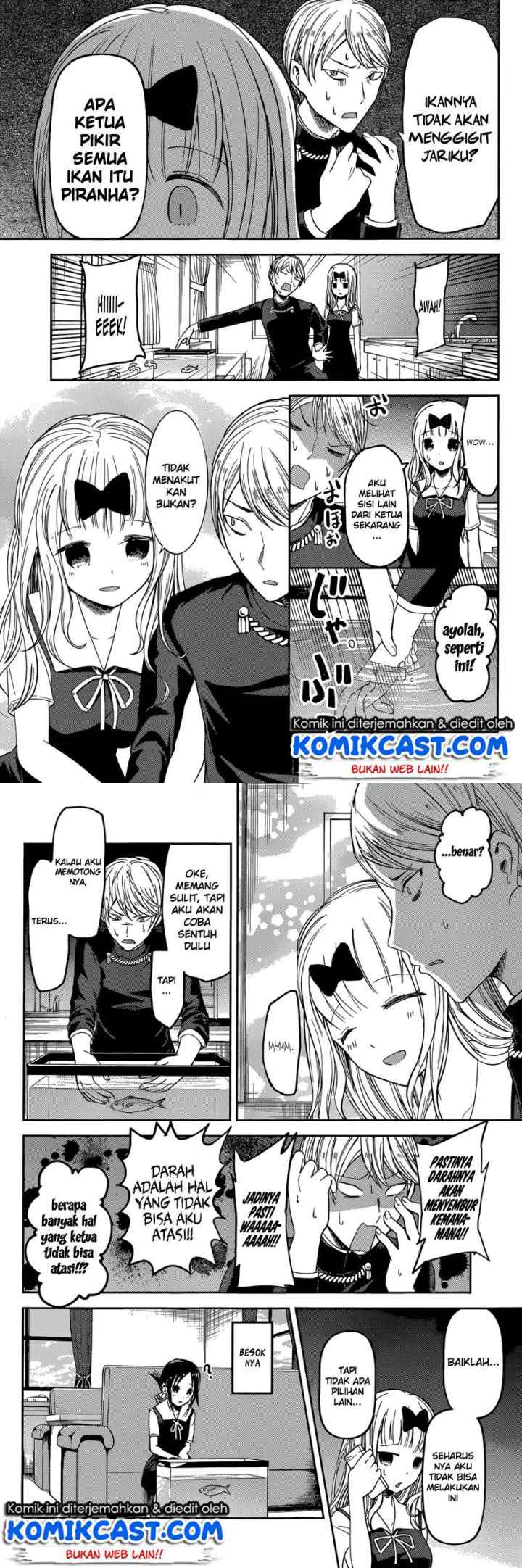 Kaguya-sama wa Kokurasetai: Tensai-tachi no Renai Zunousen chapter 49 halaman 7