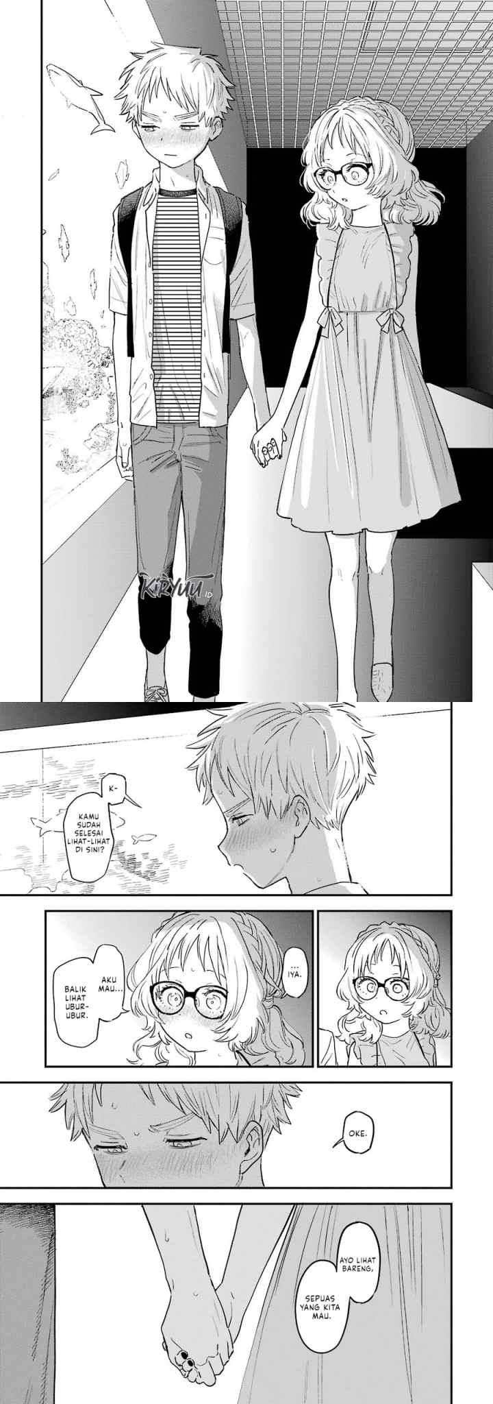 Sukinako ga Megane wo Wasureta chapter 73 halaman 12