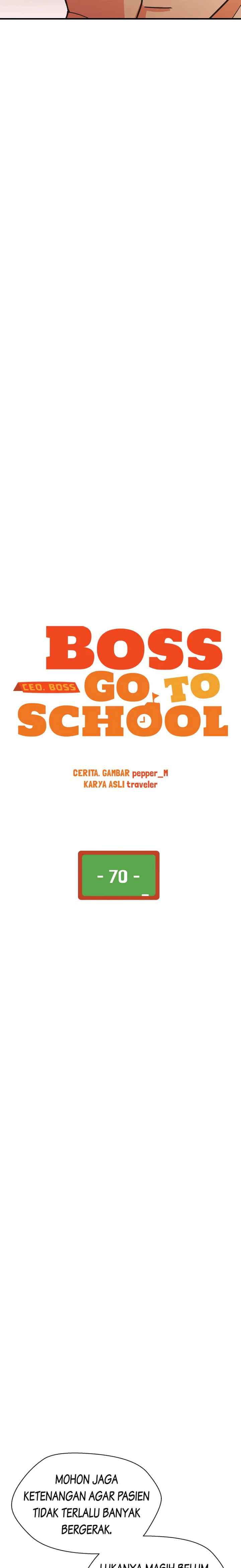 The Boss Go to School chapter 70 halaman 10