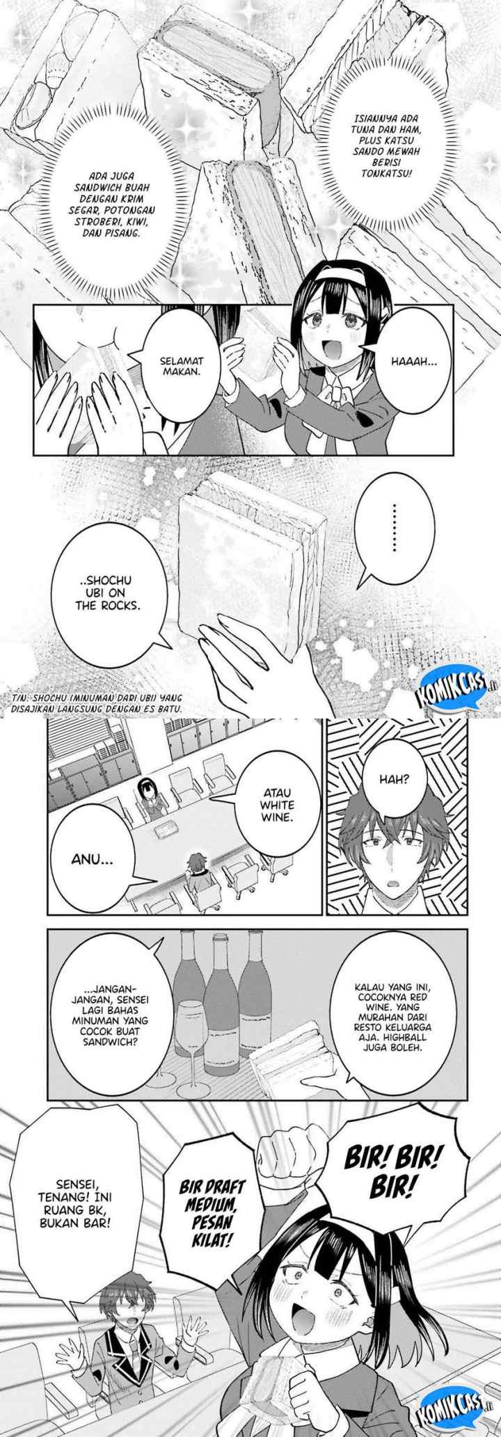 Ore no Haitoku Meshi o Onedari Sezu ni Irarenai, Otonari no Top Idol-sama chapter 11 halaman 10