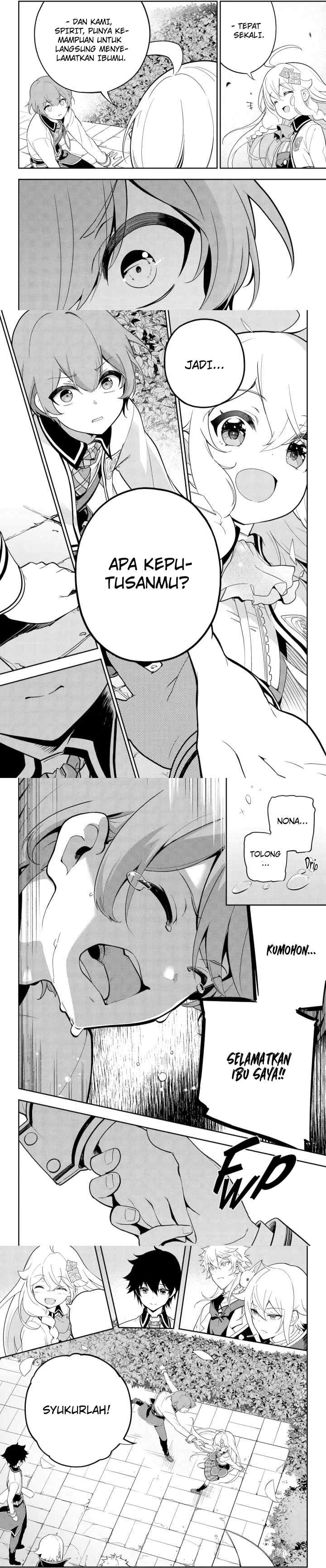 Chichi wa Eiyuu Haha wa Seirei Musume no Watashi wa Tenseisha chapter 50.1 halaman 8