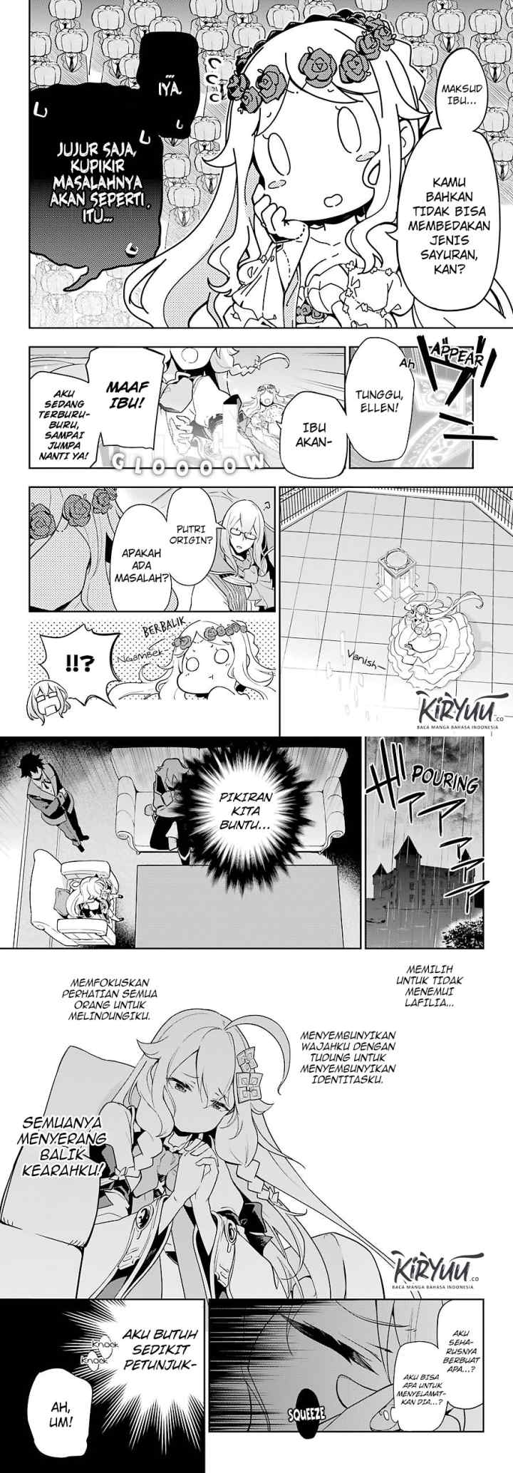 Chichi wa Eiyuu Haha wa Seirei Musume no Watashi wa Tenseisha chapter 28 halaman 6