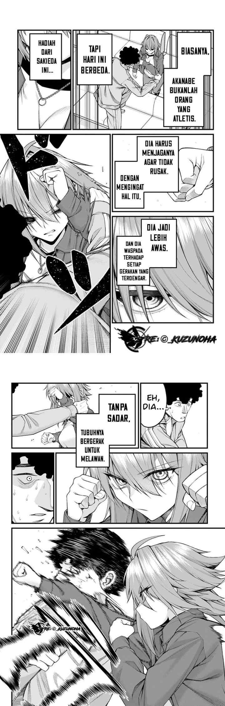 Akanabe-sensei wa Tereshirazu chapter 28 halaman 14
