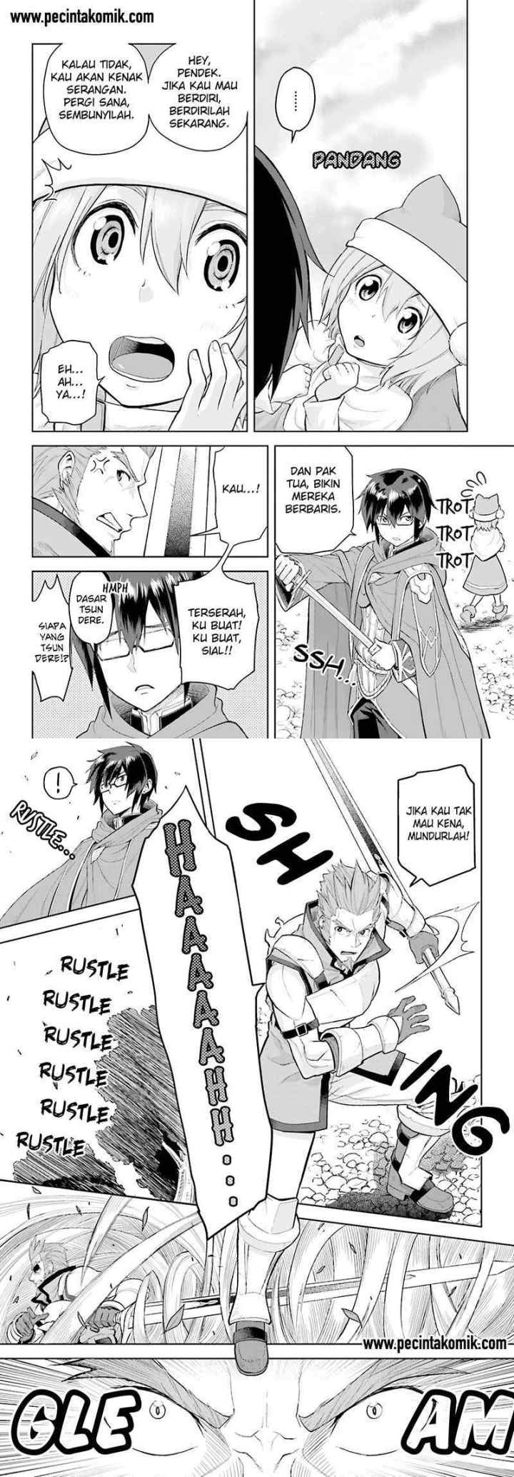 Konjiki no Moji Tsukai: Yuusha Yonin ni Makikomareta Unique Cheat chapter 5 halaman 13