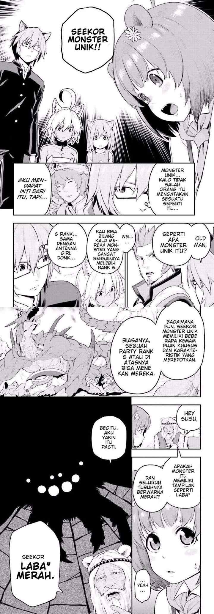 Konjiki no Moji Tsukai: Yuusha Yonin ni Makikomareta Unique Cheat chapter 21 halaman 9